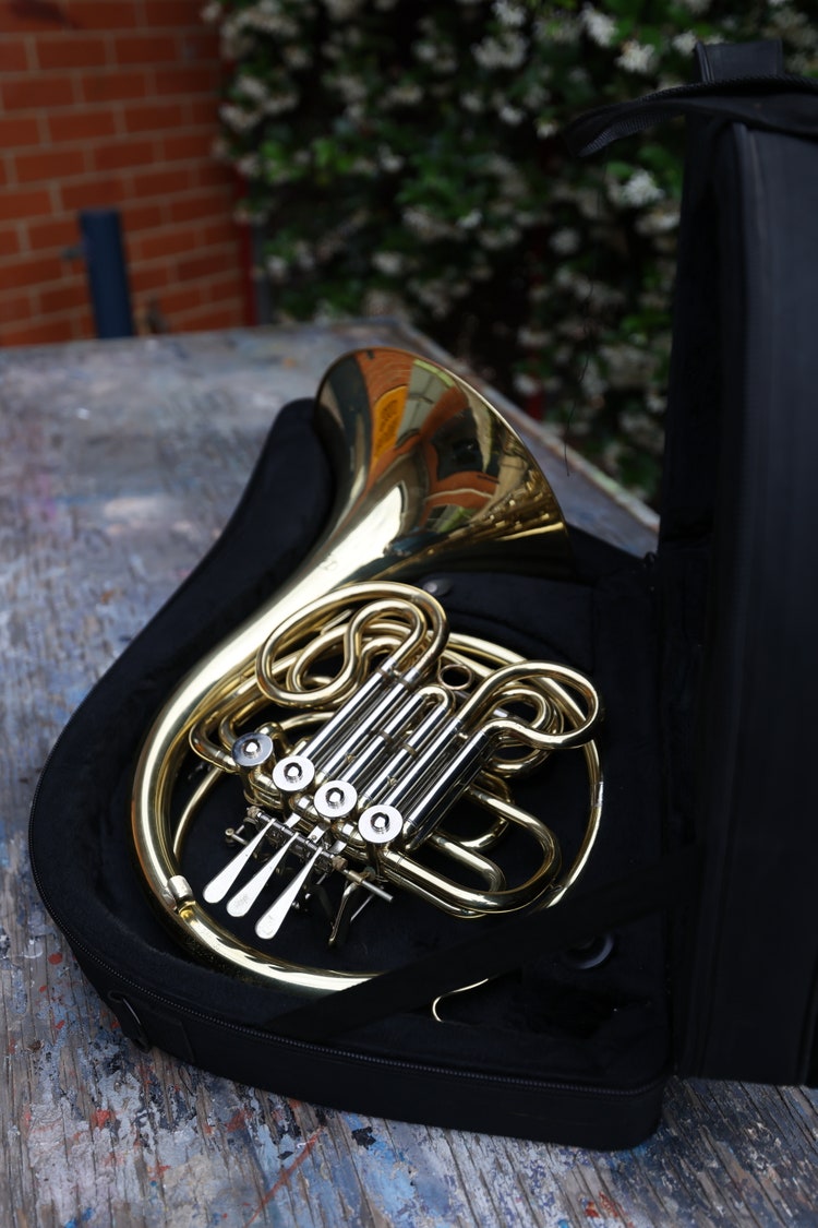A Brass instrument.